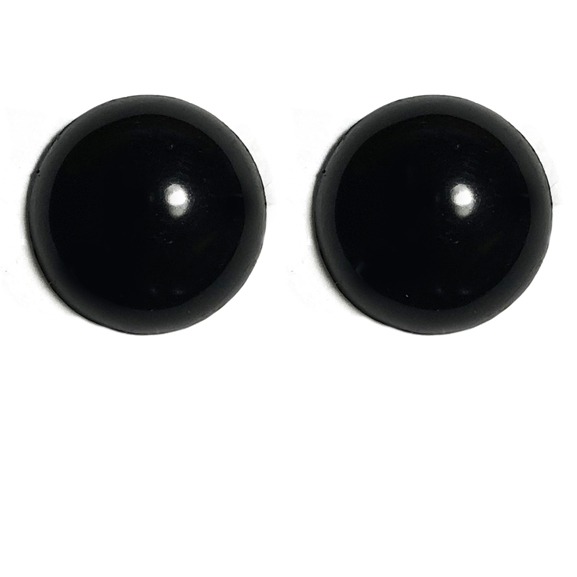SafetyEyesBlack1 Gem Button Pack (72pairs) - Image 1