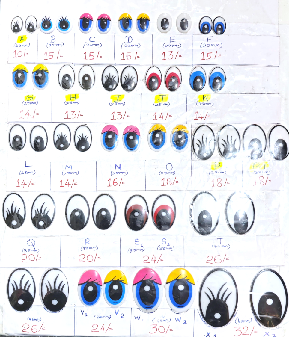 reye Rabbit Eyes / Micky Eye with Wosher (අස් - වොශර් සමග) - Image 1