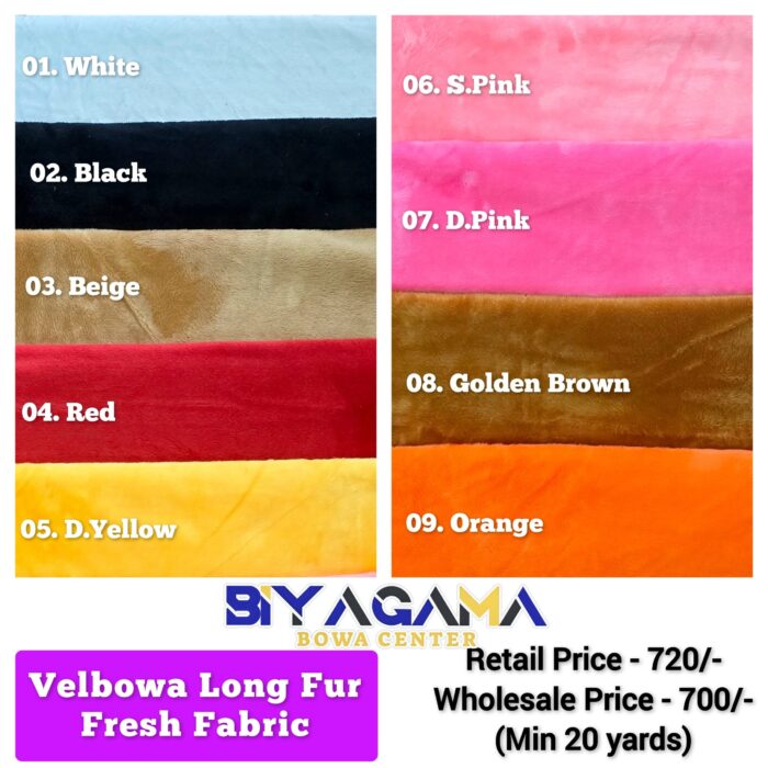 Velbowa Long Fresh Fabric - 4 mm - Image 2