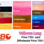 Velbowa Long Fresh Fabric - 4 mm