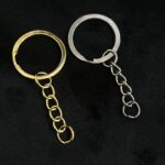 Keychain Gold / Silver (10pcs) 2.5mm